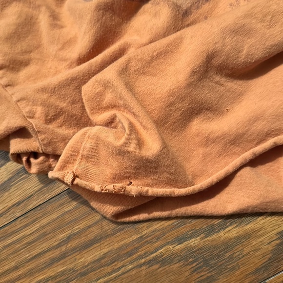 Clemson Tigers Cropped Boxy Tee Vintage Tiger Shirt Crop Top T-Shirt Medium - Picture 5 of 5